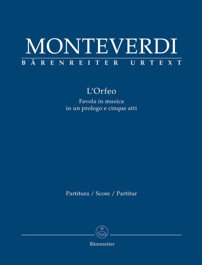 L\'Orfeo - Monteverdi/Alessandrini - Full Score