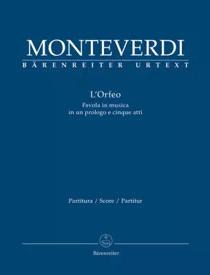 Baerenreiter Verlag - LOrfeo - Monteverdi/Alessandrini - Full Score