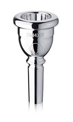 SM4XR Steven Mead Ultra Euphonium Silver Plated Mouthpiece