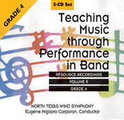 Teaching Music through Performance in Band: Volume 9, Grade 4 -  CD