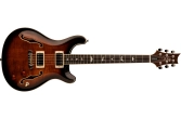 PRS Guitars - SE Hollow Body II Electric Guitar with Case - Black and Gold Burst