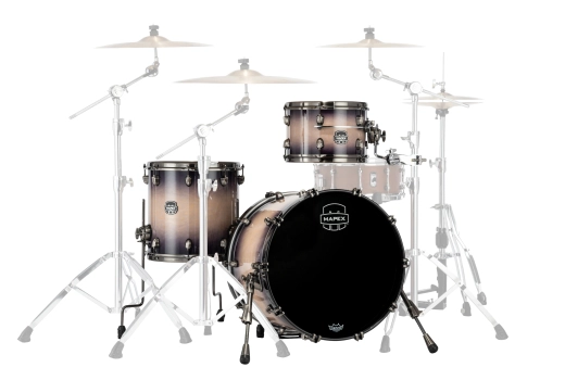 Mapex - Saturn Evolution Hybrid 3-Piece Shell Pack (20,12,14) - Violet Burst