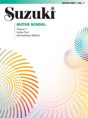 Summy-Birchard - Suzuki Guitar School Guitar Part, Volume 7 - Suzuki - Guitar - Book
