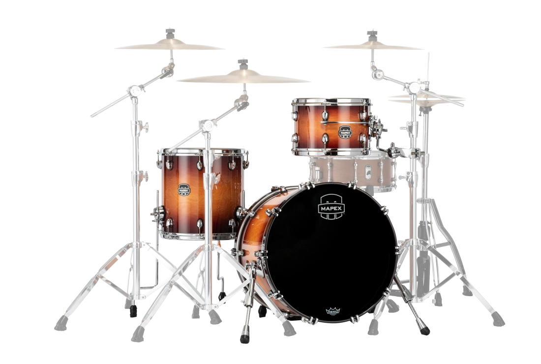 Saturn Evolution Hybrid 3-Piece Shell Pack (20,12,14) - Sunburst