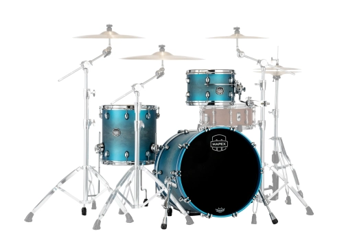 Mapex - Saturn Evolution Hybrid 3-Piece Shell Pack (20,12,14) - Azure Burst