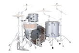 Saturn Evolution Hybrid 3-Piece Shell Pack (22,12,16) - Iridium Silver
