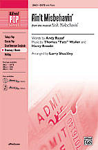Alfred Publishing - Aint Misbehavin - Razaf /Waller /Brooks /Shackley - SATB