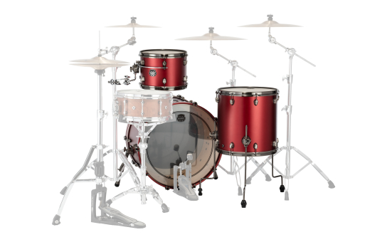 Saturn Evolution Hybrid 3-Piece Shell Pack (24,13,16) - Tuscan Red