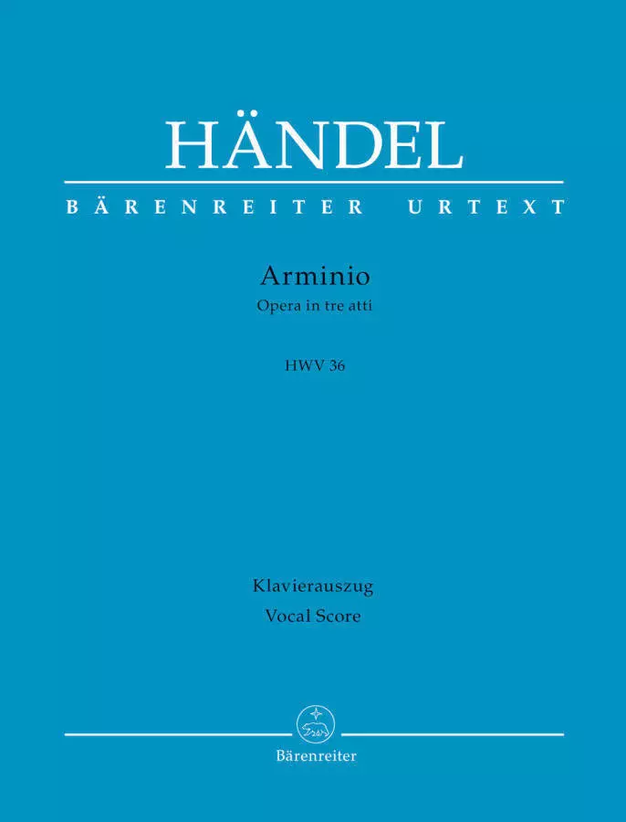 Arminio, HWV 36 - Handel/Pacholke/Kohs - Vocal Score