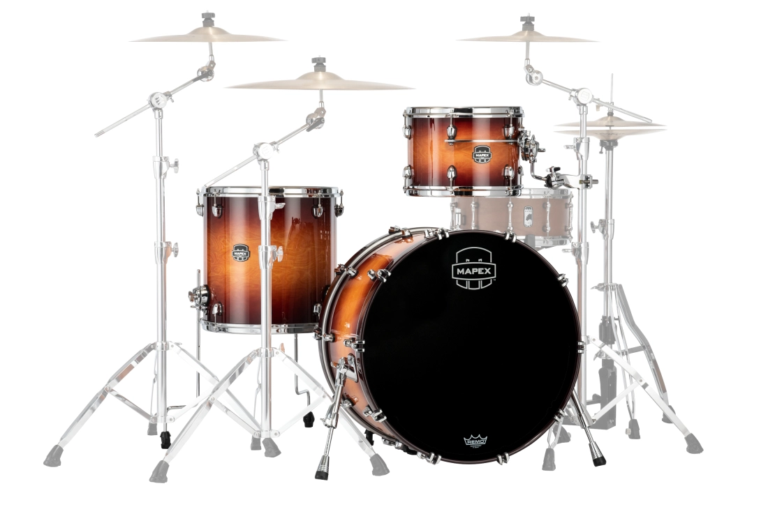 Saturn Evolution Hybrid 3-Piece Shell Pack (24,13,16) - Sunburst