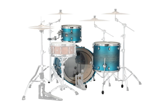 Saturn Evolution Hybrid 3-Piece Shell Pack (24,13,16) - Azure Burst