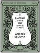 Theodore Presser - Diatonic Major and Minor Scales - Segovia - Guitar - Book