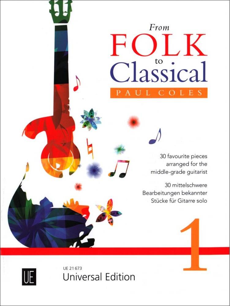 From Folk to Classical 1 - Coles - Classical Guitar - Book
