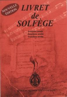Livret de solfege 1e, 2e et 3e annees (nouvelle edition) - Provost/Garceau - Voice - Book