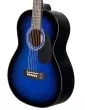 Acoustic Guitar - 3/4 Size - Blue