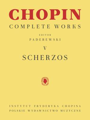 PWM Edition - Scherzos: Chopin Complete Works Vol. V - Paderewski - Piano - Book