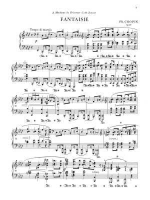 Fantasia, Berceuse, Barcarolle: Chopin Complete Works Vol. XI - Paderewski - Piano - Book