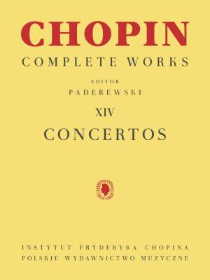 PWM Edition - Concertos: Chopin Complete Works Vol. XIV Paderewski Piano (2pianos, 4mains) Livre