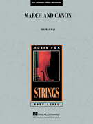 Hal Leonard - March And Canon - May - String Orchestra - Gr. 1