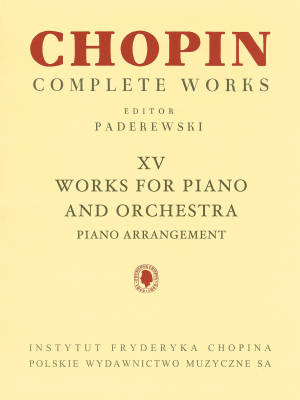 PWM Edition - Works for Piano and Orchestra: Chopin Complete Works Vol. XV - Paderewski - Piano (2 Pianos, 4 Hands - Book
