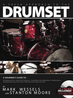 Professional Drum Shop - A Fresh Approach to the Drum Set - Wessels/Moore - Drum Set - Book/CD