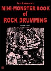 Mini-Monster Book Of Rock Drumming - Rothman - Drum Set - Book