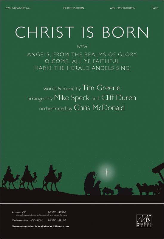 Christ Is Born - Green /Speck /Duren /McDonald - Accompaniment CD