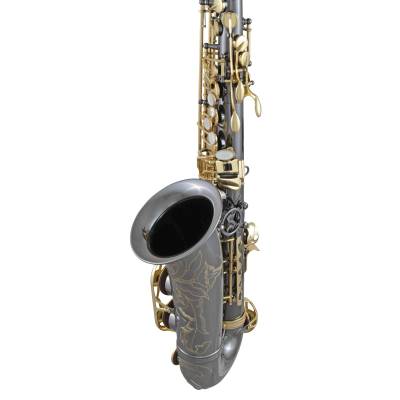 SAS411B Intermediate Alto Saxophone with Case - Black Nickel Finish