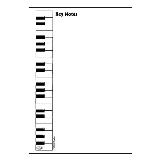 Key Notes Block Pad (320 Sheets)