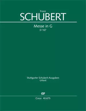 Mass In G Major - Schubert - Full Score