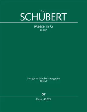 Carus Verlag - Mass In G Major - Schubert - Full Score