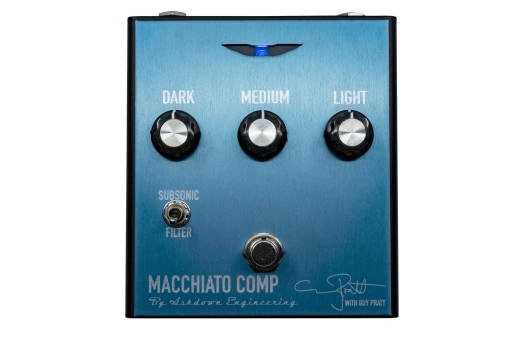 Guy Pratt Signature Macchiato Bass Compressor Pedal