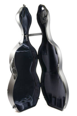 Hightech Shamrock Cello Case with Wheels - White