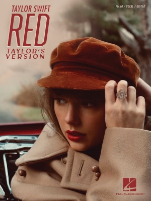 Hal Leonard - Red (Taylors Version) - Swift - Piano/Vocal/Guitar - Book