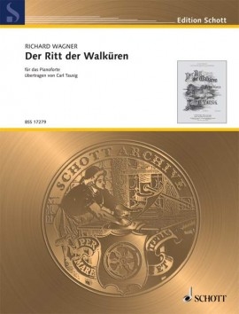 Schott - Der Ritt der Walkuren - Wagner/Tausig - Piano - Book
