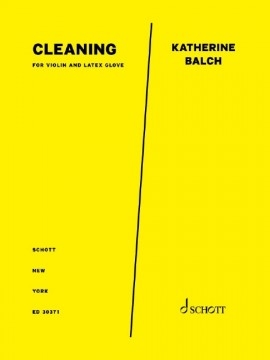 Schott - Cleaning Balch Violon/Gant de latex Partition matresse