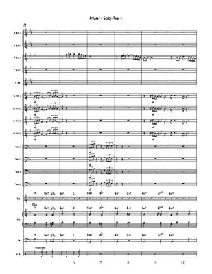 At Last - Gordon /Warren /Mills - Tenor Sax/Jazz Ensemble - Gr. Easy