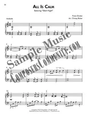 A Rockin\' Christmas - Ricker - Piano - Book