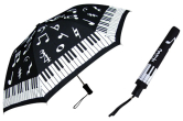 AIM Gifts - Standard Umbrella with Keyboard, Notes and Music Symbols