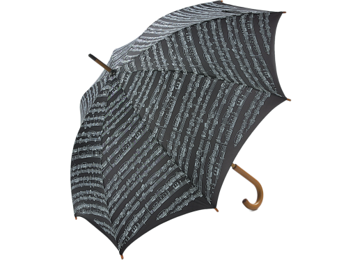Executive Umbrella with Wood Handle - Sheet Music
