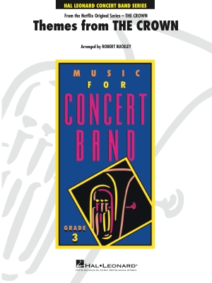Hal Leonard - Themes from The Crown - Buckley - Concert Band - Gr. 3