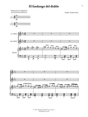 Five Spanish Songs - Viardot-Garcia/Kleinman - Voice/Piano - Book
