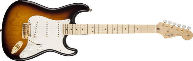 60th Commemorative Strat - Maple Neck 2 Tone Sunburst