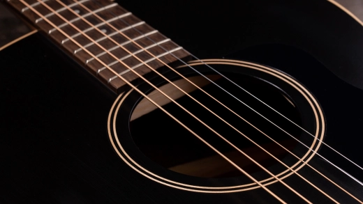 GTe Blacktop Walnut / Spruce Acoustic-Electric Guitar with AeroCase