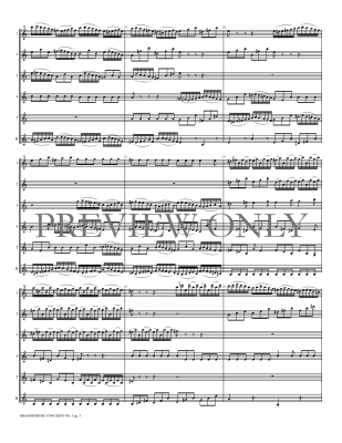 Brandenburg Concerto No. 3, Movement III - Bach/Marlatt	- Clarinet Sextet - Gr. Difficult
