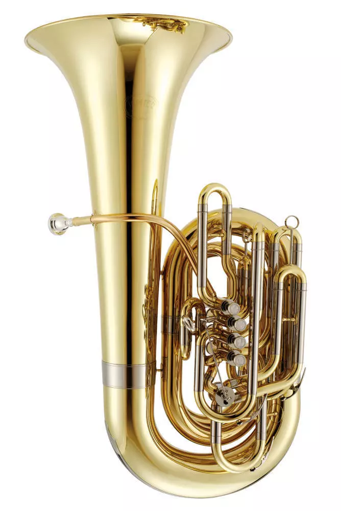 584L - Concert CC 4 Piston/1 Rotary Valve Tuba - Lacquered