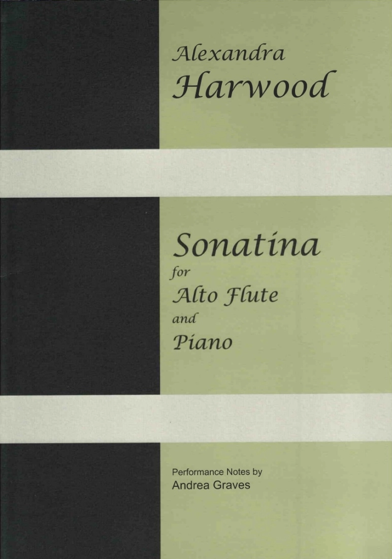 Sonatina - Harwood - Alto Flute/Piano - Sheet Music