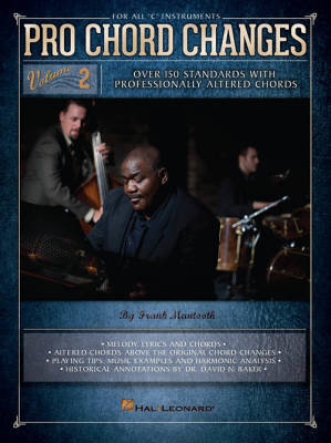 Hal Leonard - Pro Chord Changes-Volume 2 - Mantooth - C Instruments - Book