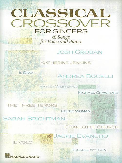Classical Crossover For Singers - Voice/Piano - Book