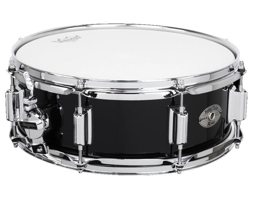 PowerTone Wood Shell 5x14\'\' Snare Drum - Piano Black